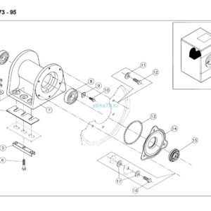 IPSO WE55 WE73 WE95 ремкомплект