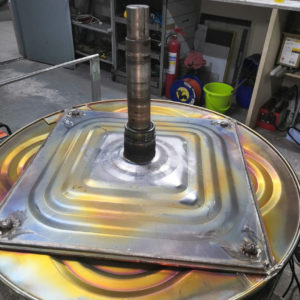Ремонт промышленного барабана стиральной машины IPSO HF304