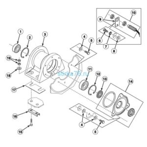 IPSO WD65 WD75 WD100 HD100 ремкомплект